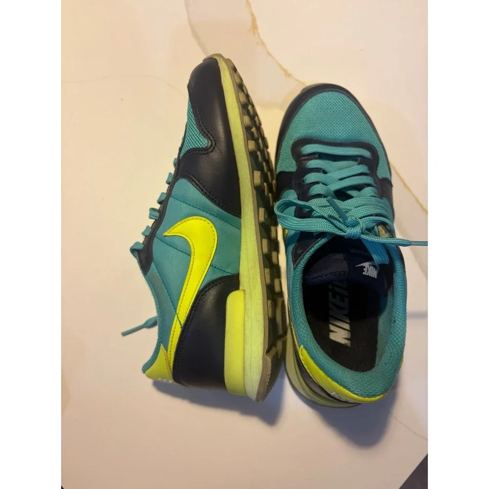 Nike Air Max Thea Blue Lagoon Volt Running Shoes Women's Size 7 - Picture 11 of 12